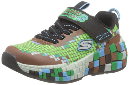 Picture of Skechers Mega-Craft 3.0 Sneaker, Brown/Multi, 13.5 US Unisex Little Kid - Size: 13.5 Little Kid