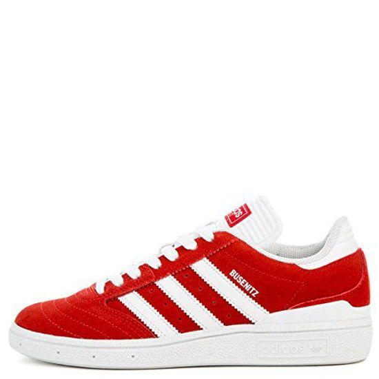 Picture of adidas Skateboarding Men's Busenitz Pro Scarlet/Footwear White/Footwear White Athletic Shoe - Size: 4.5