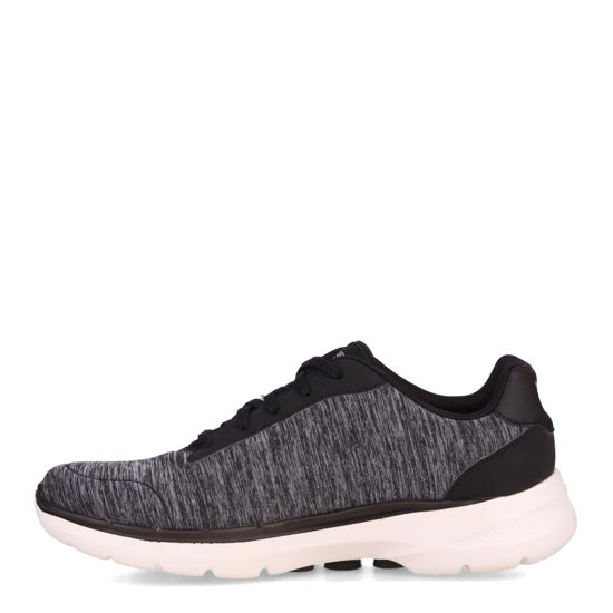 Picture of Skechers Women's GO Walk 6-Magic Melody Sneaker, Black/White, 7.5 - Size: 7.5