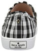 Picture of Kate Spade New York Women's Lilly Sneaker Black/White Gingham Fabric 5.5 Medium US - Size: 5.5 M US