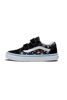 Picture of Vans Old Skool Unisex (Y61) Glow Cosmic Zoo Black/Blue Size 1 - Size: 1 Little Kid