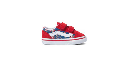 Picture of Vans T Old Skool V Santa Shreds Size 7 - Size: 7 Toddler