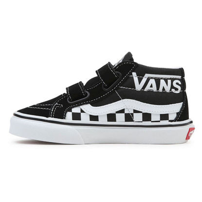 Picture of Vans K SK8-MID Reissue™ V (BA2) Black/White Size 2 - Size: 2 Little Kid