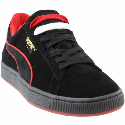 Picture of PUMA Men's Suede Classic X Fubu Black/Red 12 D US - Size: 12