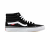 Picture of Vans Unisex High-Top Trainers, Black White, 8 US men - Size: 9.5 Women/8 Men