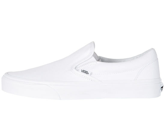 Picture of Vans Slip On, True White, Size 6.5 Men/ 8 Woman - Size: 8 Women/6.5 Men