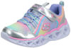 Picture of Skechers girls Heart Lights-rainbow Lux Sneaker, Silver/Multi, 1 Little Kid US - Size: 1 Little Kid