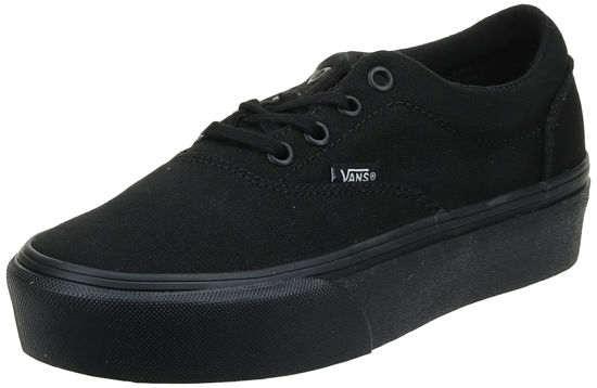 Picture of Vans Women's Doheny Trainers Sneaker, Black Canvas Black Black, 9.5 - Size: 9.5