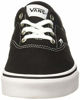 Picture of Vans Doheny Trainers, Black Canvas Black White 187, 5.5 - Size: 5.5