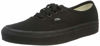 Picture of Vans Authentic(Tm) Core Classics (41 M EU / 10 B(M) US Women / 8.5 D(M) US Men, Black/Black) - Size: 8.5