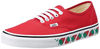 Picture of Vans Authentic(tm) Core Classics (5.5 M US Women / 4 M US Men, Red/Black) - Size: 5.5 Women/4 Men