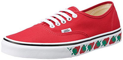 Picture of Vans Authentic(tm) Core Classics (5.5 M US Women / 4 M US Men, Red/Black) - Size: 5.5 Women/4 Men