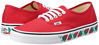 Picture of Vans Authentic(tm) Core Classics (5.5 M US Women / 4 M US Men, Red/Black) - Size: 5.5 Women/4 Men