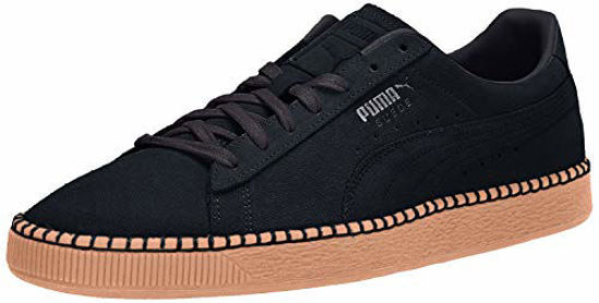 Picture of PUMA Select Men's Suede Classic Blanket Stitch Sneakers, Black, 13 Medium US - Size: 13