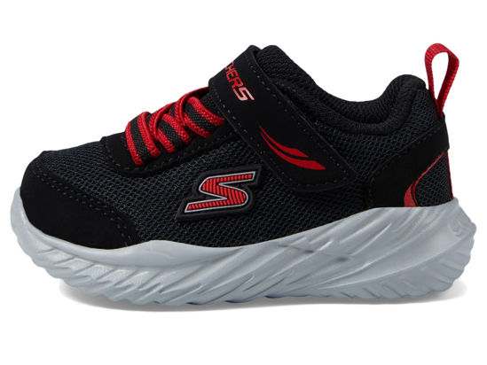 Picture of Skechers Kids Boy's Nitro Sprint Sneaker, Black/Red, 9 Toddler - Size: 9 Toddler