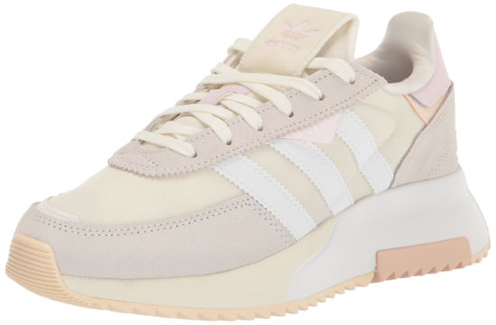 Picture of adidas Originals Women's Retropy F2 Sneaker, Off White/White/Almost Pink, 7.5 - Size: 7.5