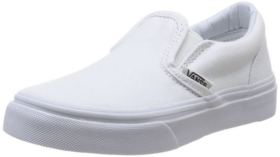 Picture of Vans Unisex-Child Classic Slip-ON-K, True White, 10 M US Toddler - Size: 10 Toddler