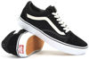 Picture of Vans Unisex Old Skool Skate Shoe (6 B(M) US Women / 4.5 D(M) US Men, Canvas Black/True White) - Size: 6 B(M) US Women / 4.5 D(M) US Men