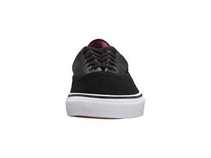 Picture of Vans Era 59 (Velvet) Black/ Purple Men's 8-Women's 9.5 - Size: 9.5 Women / 8 Men M US