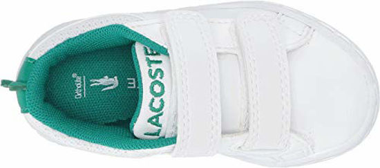 Picture of Lacoste Baby Straightset Sneaker white/green 9. Medium US Toddler - Size: 9 Toddler