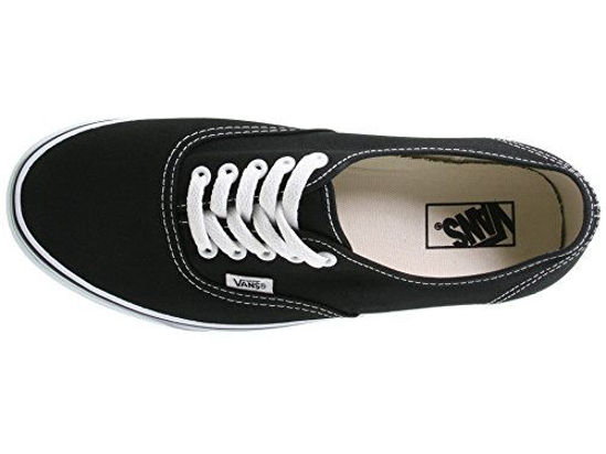 Picture of Vans Authentic Black White VN-0EE3BLK Mens US 5.5 / UK 4.5 / EUR 37 / CM 23.5 - Size: 37 M EU / 5.5 D(M) US