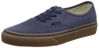 Picture of Vans Authentic Washed Canvas Dress Blues/Gum Women's Skate Shoe Size 6.5 - Size: 6.5 Women/5 Men