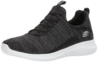 Picture of Skechers Sport Women's Ultra Flex Capsule Sneaker,Black/White,11 M US - Size: 11 B(M) US