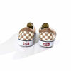 Picture of Vans Classic Slip On Checkerboard Beige/Brown/White Unisex Shoes Women/Men (12.0 Men/ 13.5 Women) - Size: 13.5 Women/12 Men