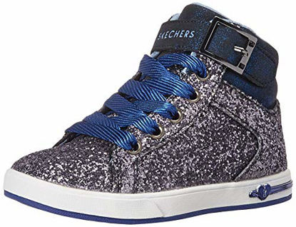 Picture of Skechers Kids Girls' Shoutouts-Sparkle ON TOP Sneaker, Navy, 5.5 Medium US Big Kid - Size: 5.5 Big Kid