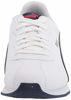 Picture of PUMA Men's Turin 2 Sneaker, White-Peacoat-High Risk Red, 7 - Size: 5.5 Women/7 Men