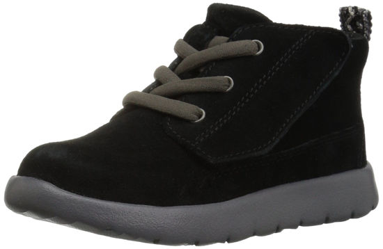 Picture of UGG Boys' T Canoe Suede Sneaker, Black, 6 M US Toddler - Size: 6 Toddler