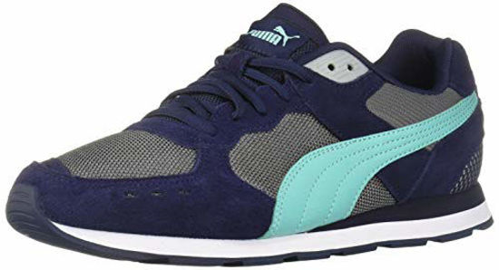 Picture of PUMA Vista Sneaker, Peacoat-High Rise-Blue Turquoise White, 7 M US - Size: 7