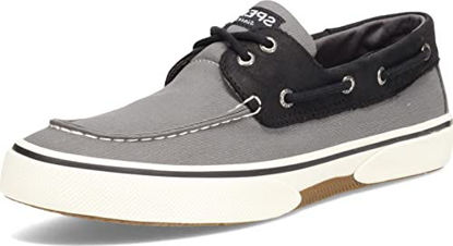 Picture of Sperry Halyard 2-Eye Grey 11.5 W (EE) - Size: 11.5 Wide