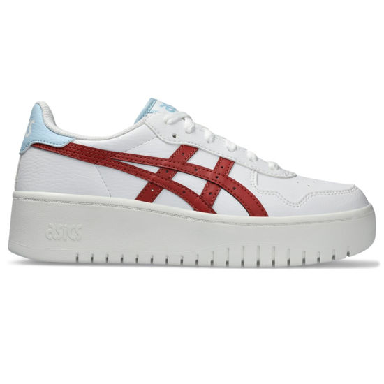 Picture of ASICS Women's Japan S PF Sportstyle Shoe, 12, White/Burnt RED - Size: 12