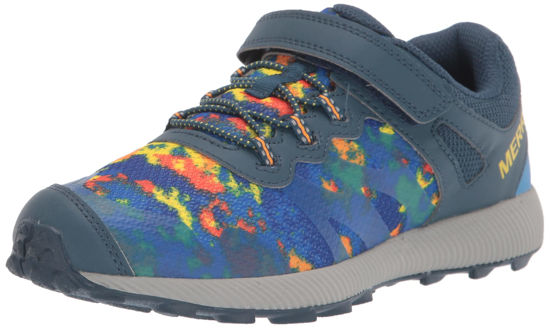 Picture of Merrell Nova 2 Sneaker, Blue/Multi, 10.5 US Unisex Big Kid - Size: 10.5 Big Kid