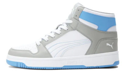 Picture of PUMA Unisex-Adult Rebound Layup Sneaker, White-Ocean Drive, Men's 11.5 / Women's 13 - Size: 13 Women/11.5 Men