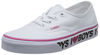 Picture of Vans Authentic (I Love Boys) True White/Beet Purple Skate Shoe - Size: 7 Women/5.5 Men