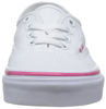 Picture of Vans Authentic (I Love Boys) True White/Beet Purple Skate Shoe - Size: 7 Women/5.5 Men