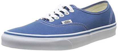 Picture of Vans Mens Authentic Core Classic Sneakers (5 D(M), Navy) - Size: 6.5 Women/5 Men