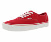 Picture of Vans Men Authentic Lite + Canvas (red) - Size: 8