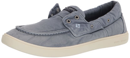 Picture of Sperry Men's Outer Banks 2-Eye Sneaker, Blue Twill, 13 - Size: 13