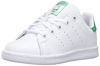 Picture of adidas Originals Stan Smith Sneaker, White/White/Green, 13.5 US Unisex Little Kid - Size: 13.5 Little Kid