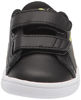 Picture of PUMA Smash 2 Leather Hook and Loop Sneaker Black-Gray Violet, 12 US Unisex Little Kid - Size: 12 Little Kid