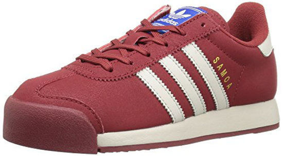 Picture of adidas Originals Girls Samoa J Running Shoe, Mystery Red Talc Satellite, 6 Little Kid - Size: 6 Little Kid