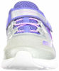 Picture of Saucony Girls' Flash Glow A/C Sneaker, Purple/Silver, 11 M US Little Kid - Size: 11 Little Kid