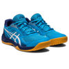 Picture of ASICS Kid's Upcourt 5 Grade School Volleyball Shoes, 4, Island Blue/White - Size: 4 Big Kid