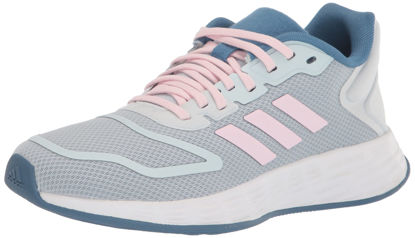 Picture of adidas Girl's Duramo 10 (Little Kid/Big Kid) Blue Tint/Clear Pink/Altered Blue 10.5 Little Kid M - Size: 10.5 Little Kid