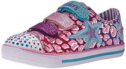 Picture of Skechers Little Kid (4-8 Years) Twinkle Toes: Chit Chat-Prolifics Pink/Multi Light-Up Sneaker - 1.5 M US Little Kid - Size: 1.5 M US Little Kid