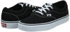 Picture of Vans Women's Doheny Trainers, Black Canvas Black White 187, 10.5 - Size: 10.5