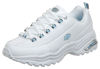 Picture of Skechers Sport Women's Premium Sneaker,White/Blue,5.5 W US - Size: 5.5 Wide